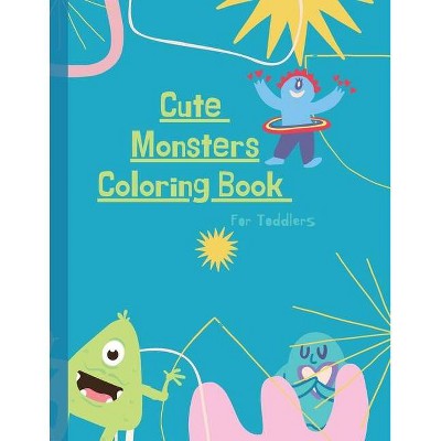 Monsters Coloring Book - by  Ananda Store (Paperback)