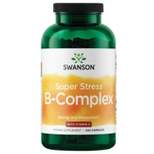 Swanson Super Stress Vitamin B Complex with Vitamin C Capsule 240ct