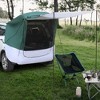 Naysaye Camping Tents SUV Tailgate Tent with Water-Resistant Polyester and Universal Fit for Camping, Green and White - 2 of 4
