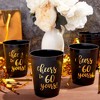 Sparkle and Bash 16 Pack 60 Birthday Party Cups for Cheers to 60 Years, 60th Birthday Decorations for Men and Women, 16 oz - 2 of 4
