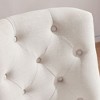 CAVINAS Upholstered Swivel Desk Chair, Ergonomic Office Chair, Chenille Fabric Adjustable Height Computer Chair with 360° Swivel Base - 2 of 3