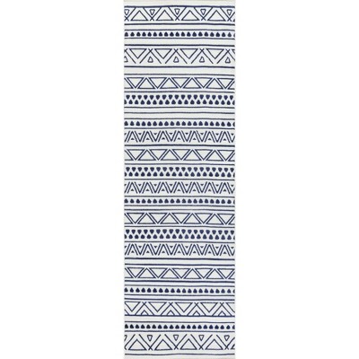 Nuloom Cecilia Geometric Bands Indoor Area Rug
