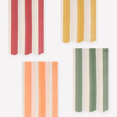 Meri Meri Fall Stripe Guest Towels (Pack of 16)