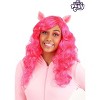 HalloweenCostumes.com One Size Fits Most  Women  Pinkie Pie My Little Pony Wig, Pink - 3 of 4