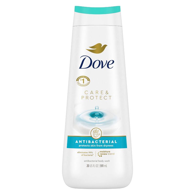 Dove Care &#38; Protect Antibacterial Body Wash - 20 fl oz, 3 of 16