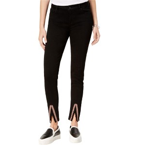 Celebrity Pink Womens Embroidered Skinny Fit Jeans - 1 of 1