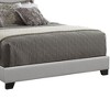 Queen Size Platform Bed with Upholstered Headboard for Bedroom - 4 of 4