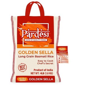 PARDESI Golden Sella Rice 4LB - 1 of 3