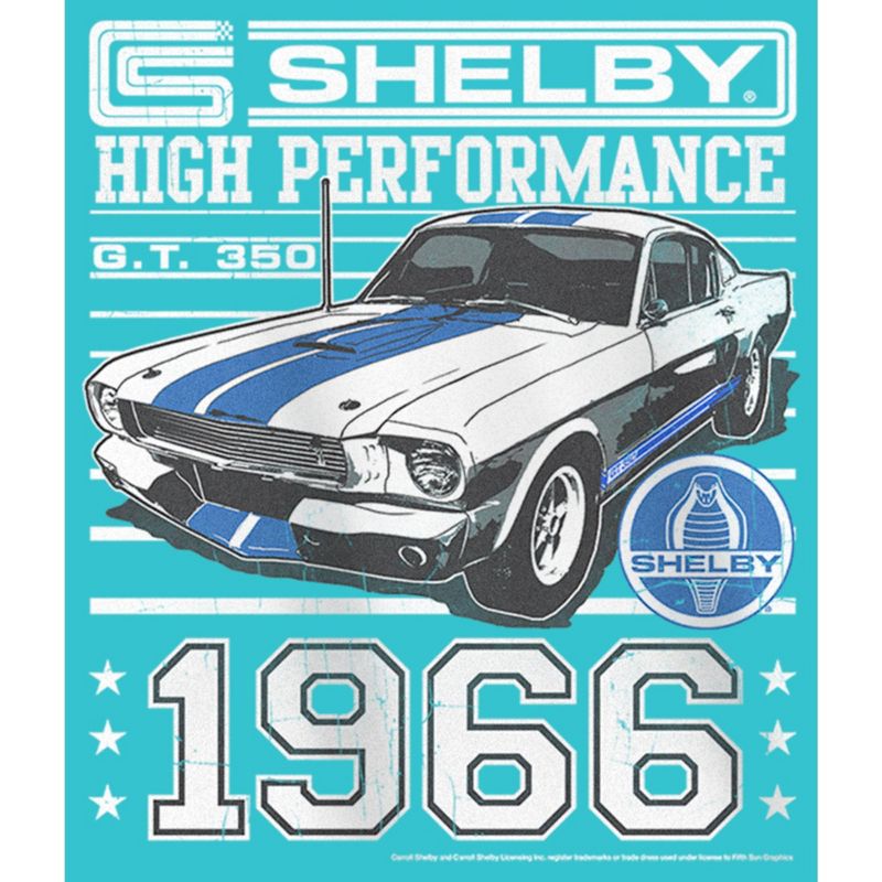 Girl's Shelby Cobra High Performance 1966 Distressed T-Shirt, 2 of 5