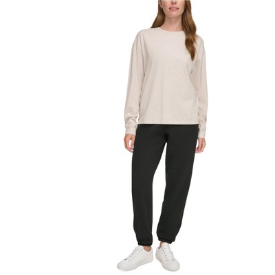 Calvin Klein Womens Solid Basic T-Shirt