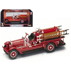 1924 Stutz Model C Fire Engine Red 1/43 Diecast Model by Road Signature - 1 of 3