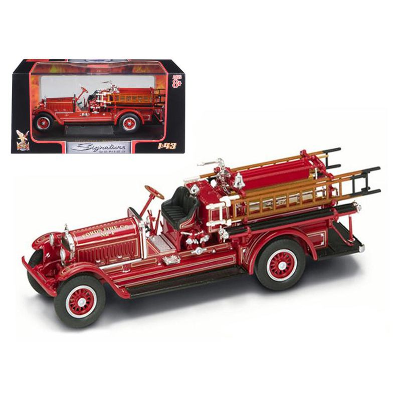 1924 Stutz Model C Fire Engine Red 1/43 Diecast Model by Road Signature, 1 of 4