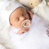 La’dore Organic Baby Swaddle, Burp Cloth & Hospital Hat Set – Soft Muslin Wrap and Newborn Hat – Breathable, Gentle Cotton Baby Essentials - 3 of 4
