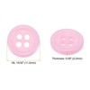 Unique Bargains Resin DIY Craft Flat 4-Hole Sewing Buttons 100 Pcs - 2 of 4