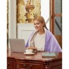 Heated Blanket 50x60 Inch, Soft Flannel Electric Blankets Throw with 4 Heating Levels & 4 H Auto Shut Off, Washable for Couch, Office and Dorm - 2 of 4