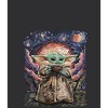 Women's Star Wars The Mandalorian The Child Starry Night Racerback Tank Top - 2 of 4
