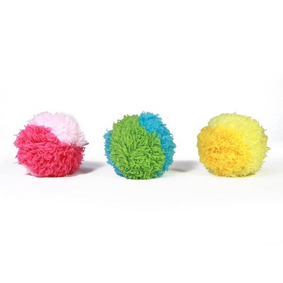 Furry Poms Cat Toy - 3pk - Boots &#38; Barkley&#8482;