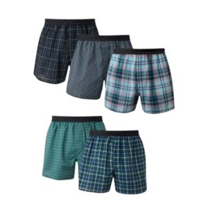 EG PRO 5 Pack  Men Boxer Underwear Classics Tagless Comfort Flex Cotton Waistband - 1 of 3