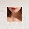 EVRY JEWELS WATERPROOF Gold or Silver Plated Heart Necklace - 3 of 4