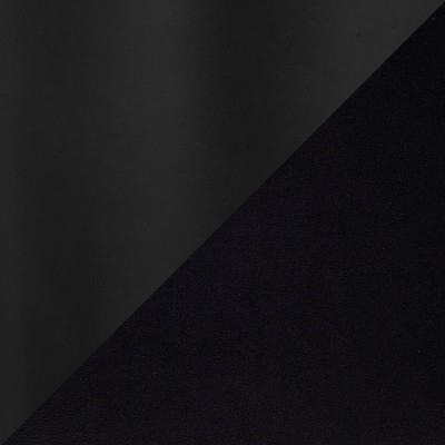 Sleek Black Metal Counter Stool with Velvet Cushion