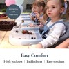 Inglesina Fast Table Chair, Stone Gray Melange - High Chair for Babies & Toddlers 6-36 Months, Fits Tables 0.8'' - 3.35'' Thick - Includes Travel Bag - 3 of 4