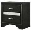 NicBex Modern Nightstand with 2 Drawers,Wood Bedside Table with Hidden Jewelry Tray for Living Room Bedroom - 3 of 4