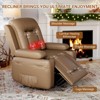 Jojoka Power Lift Recliner Chair Sofa with Massage and Heat, USB Port, Cupholders, Side Pockets for Living Room - 4 of 4