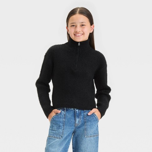 Cozy half zip sweater sale
