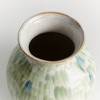 Plum & Post Brosse Vase Large - Green/Blue Stoneware Accent Decor - 3 of 4