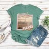 Simply Sage Market Women's Dreaming Of Paris Short Sleeve Garment Dyed Tee - 3 of 3