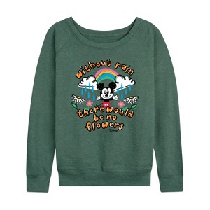 Women's - Disney - Mickey Mouse Lightweight French Terry Slouchy - 1 of 4