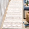 Modern Geometric Living Room Bedroom Area Rugs, Washable Soft Low Pile Floor Carpet with Stripped Lines for Dining Room - 3 of 4