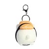 Aurora Mini Salmon Sushi Meowchi Clip-On Tasty Peach Enchanting Stuffed Animal White 3.5" - 4 of 4