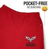 University of Hartford Officially Licensed Apparel - Primary Logo School Color Jogger Sweatpants - 3 of 4