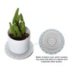 Unique Bargains Diatomite Water Absorbent Quick Drying Non-slip Coaster 4 Inch - 4 of 4