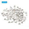 Unique Bargains Metal Bulk Elegant DIY Crafts Jewelry Making Initial Pendant 50 Pcs - 3 of 4
