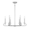 Savoy House Torino 6 - Light Chandelier in  Polished Nickel - 2 of 4
