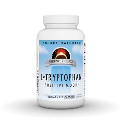 L-Tryptophan 500mg by Source Naturals, Inc.  -  120 Capsule
