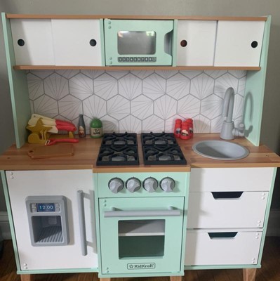 Kidkraft Mckinney Toddler Mid-century Modern Play Kitchen : Target