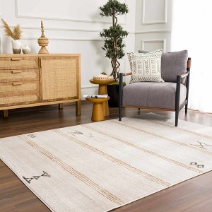 Hauteloom Deja Cream & Gold Area Rug - 1 of 4