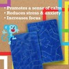 Impresa [2 Pack] Monkey Marble Maze Sensory Toys - Fabric Marble Fidget Toy to Help Focus and Concentration - 2 of 4
