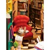 Hands Craft DIY Miniature House Kit Bookstore: Art & Craft Activity, Wood & Paper, Ages 14+, Requires 2 AAA Batteries - 4 of 4