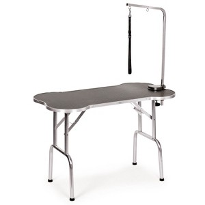 Master Equipment Bone Shaped Folding Table 45In Blk - 1 of 4