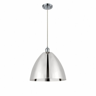 Metal Bristol - 1 Light Mini Pendant In Industrial Style-18.75 Inches Tall and 16 Inches Wide
