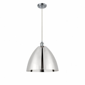 Metal Bristol - 1 Light Mini Pendant In Industrial Style-18.75 Inches Tall and 16 Inches Wide - 1 of 1