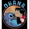 Boy's Lilo & Stitch Ohana and a Kiss Pull Over Hoodie - image 2 of 4