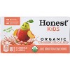 Honest Kids Organic Strawberry Peach Keen Juice Drink - 8pk/6 fl oz Boxes - 2 of 4