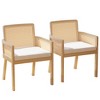 UPTIOT Outdoor Dining Armchair - 3 of 4