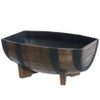 The Lakeside Collection Planter Half Barrel with Legs - 2 of 3