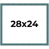 PosterPalooza | Simple Blue Picture Frame - UV Acrylic, Backing Board, Hanging Hardware Included - 2 of 4